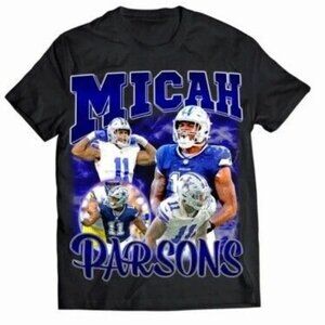 Micah Parsons Dallas Cowboys T-Shirt, NFL Football Fan Unisex Tee 94